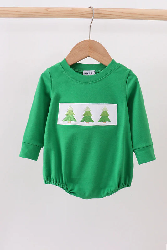 Green Christmas Tree Bubble