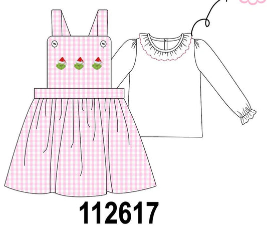 Grinchy Girls 2-Piece Set
