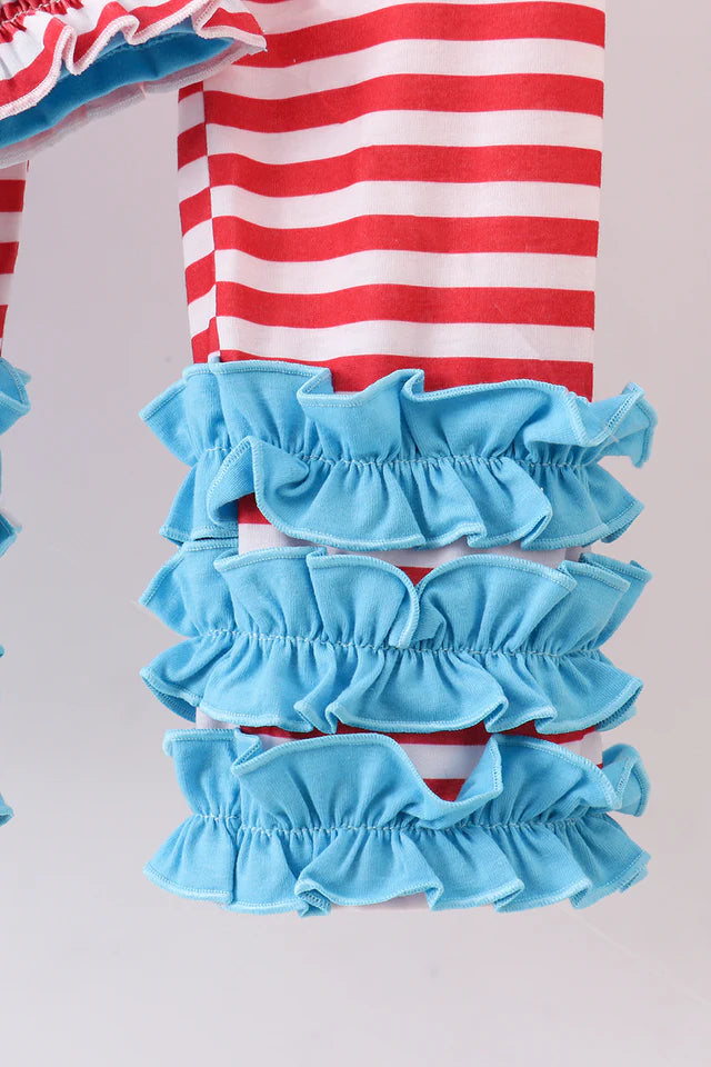 Dr. Seuss Ruffle Pant Set