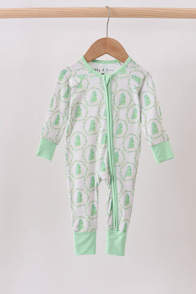 Bamboo Christmas Tree Zipper