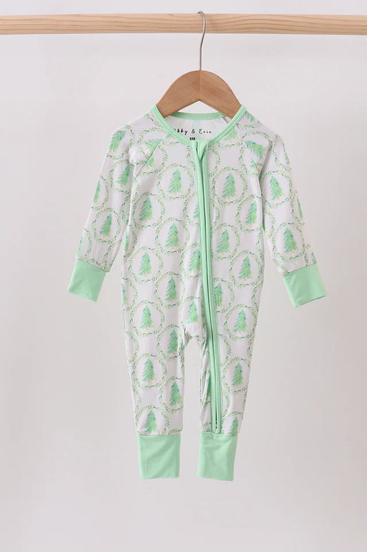Bamboo Christmas Tree Zipper