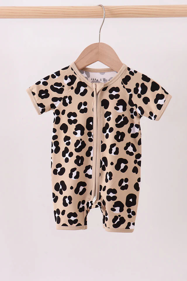 Leopard Bamboo Shorty