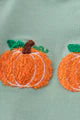Triple Pumpkin Sage Long Sleeve Ruffle