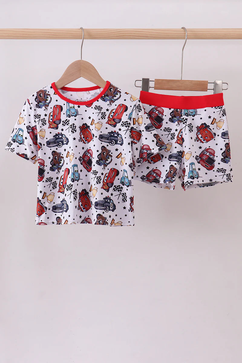 Cars Bamboo Short Set