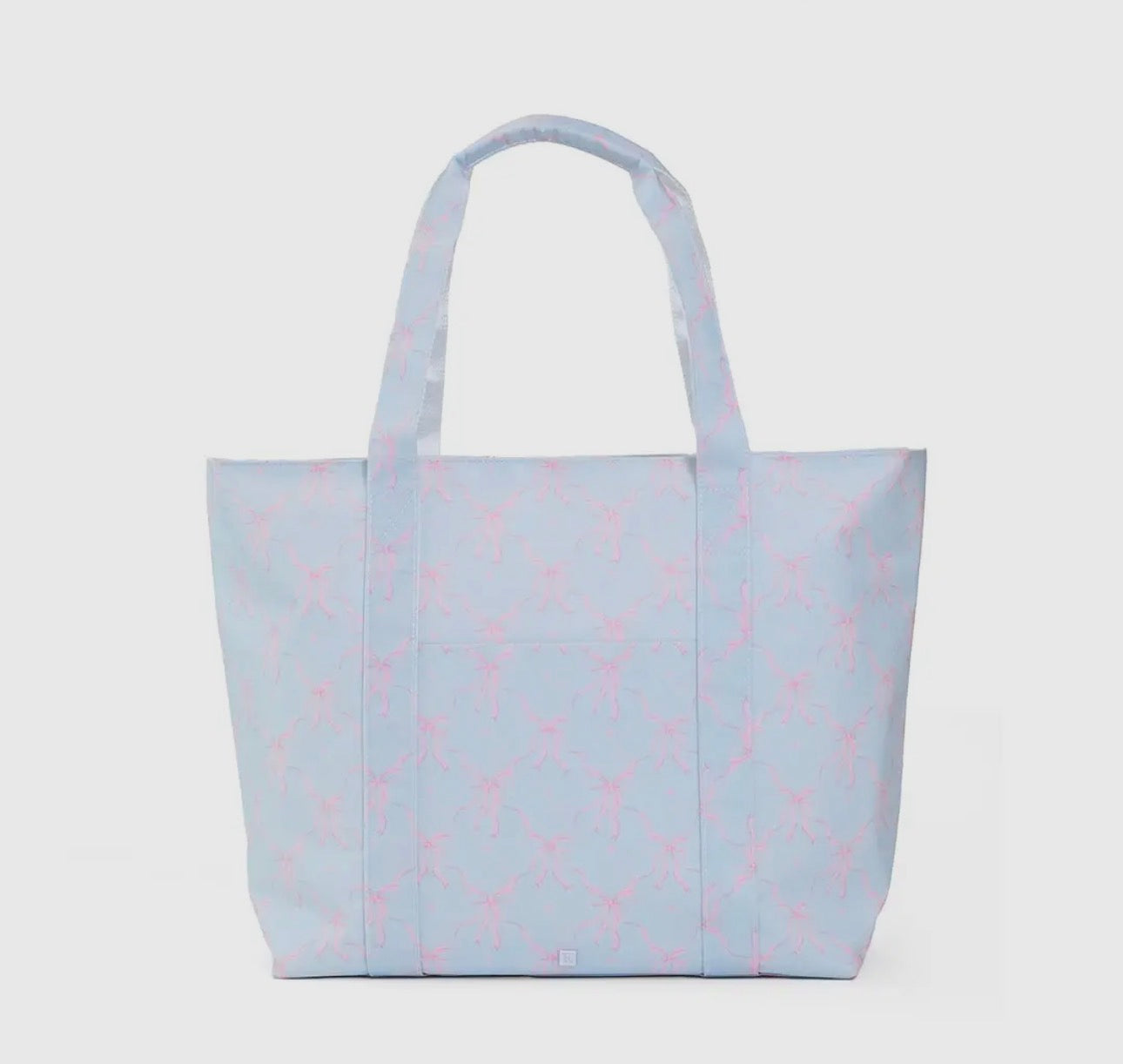 XL Tote (Pink & Blue Bow)