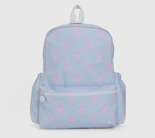 Backpack- Full Size (Pink & Blue Bow)