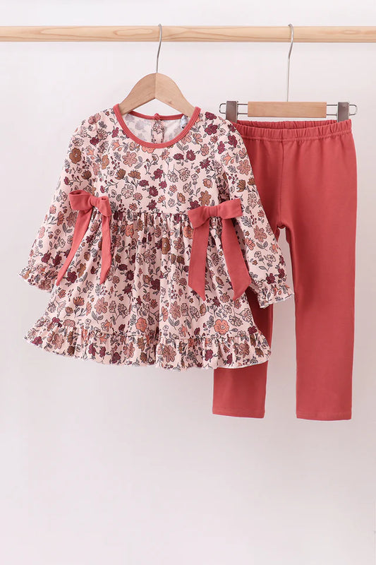 Autum Bloom Pant Set